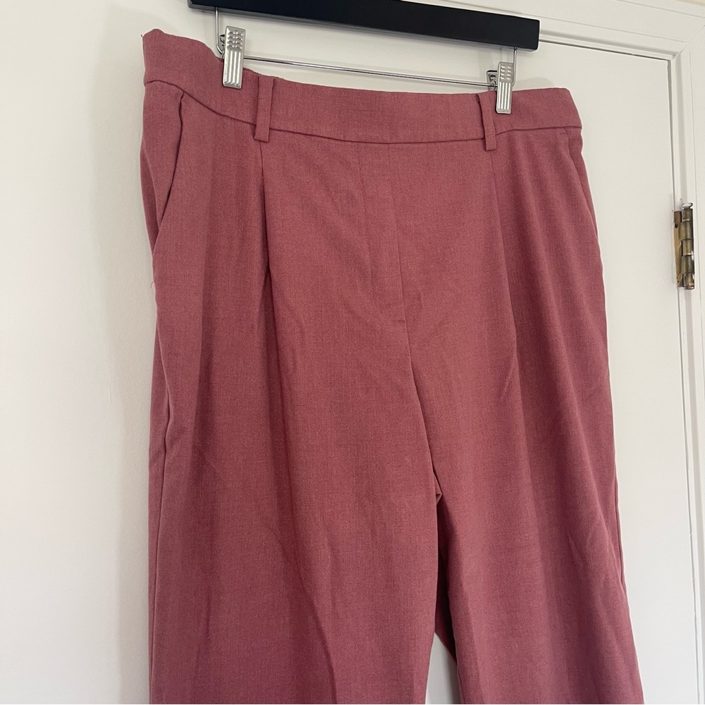 LOFT Pink Women's Trousers - Picture 3 of 10